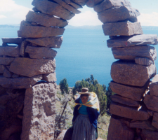 Lake titicaca, Takile Island, Peru